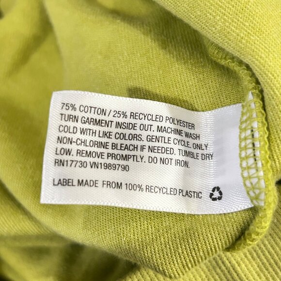 Wild Fable Velour Pants Womens XS Lime Green Flared Drawstring Waist Pockets - Picture 4 of 9